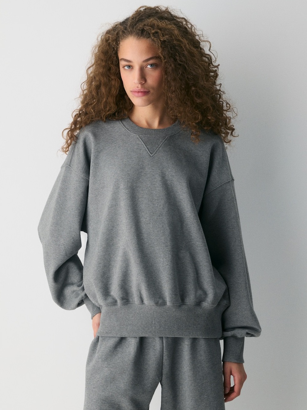 Aritzia Terry Sweatfleece Mega Crew Sweatshirt